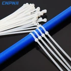 Steel tie band nylon 66 cable tie plastic material mounted cable tie for lamp boat