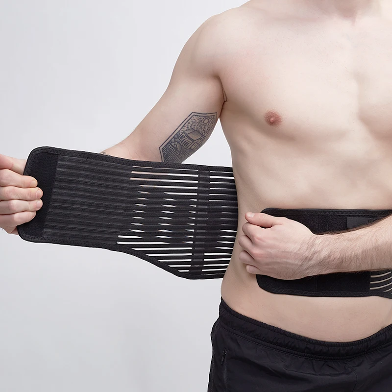 OEM Approved Wholesale Neoprene Double Pull Lumbar Posture Support Adjustable Back Belt Waist Brace, Black
OEM Approved Wholesale Neoprene Double Pull Lumbar Posture Support Adjustable Back Belt Waist Brace, Black