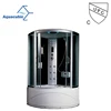 AU luxury tempered glass massage and steam shower room (AS-K44)