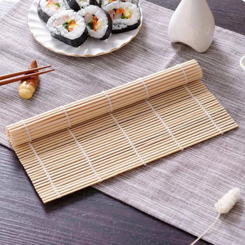 Tamkyo Sushi Giapponese stuoia di Bambu' Rotolo Pad Mat Giapponese Cucina 23 Centimetri x 24 Centimetri 