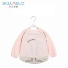 Bellabud baby clothes wholesale Long sleeve waterproof baby bandana drool bibs