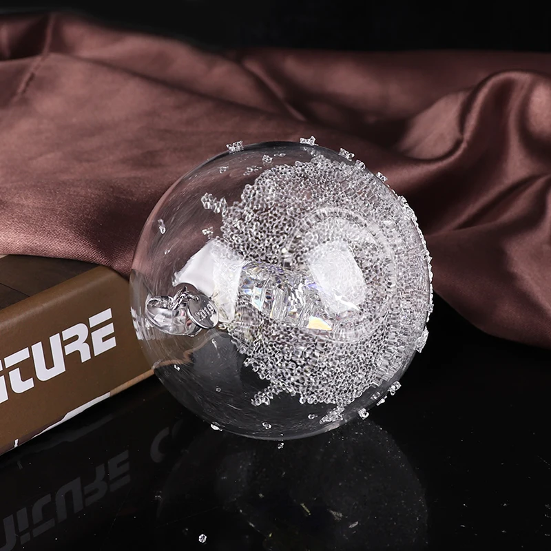 home decoration crystal christmas ball glass souvenir gifts