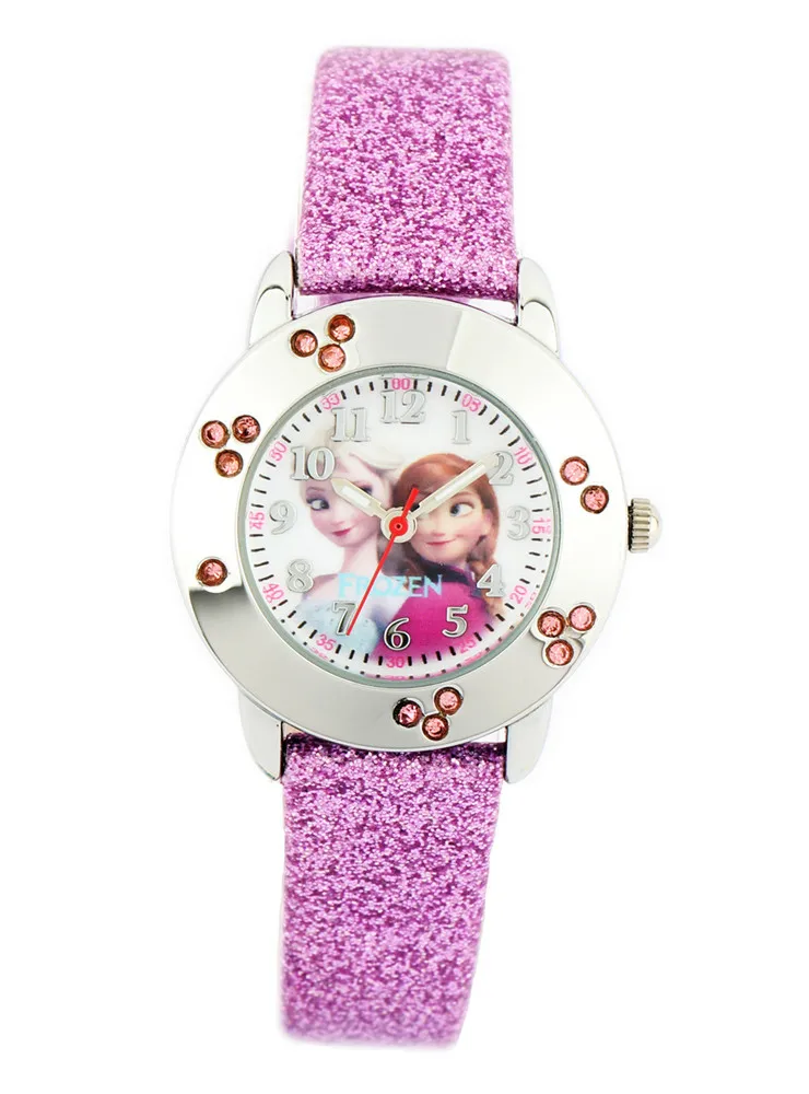 Frozen Elsa Children Girls Watch From Disney Approved Factory In China
