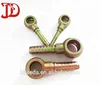 High quality yellow zinc plated Carbon Steel Hydraulic Pump Parts Oil Hose banjo Fitting
