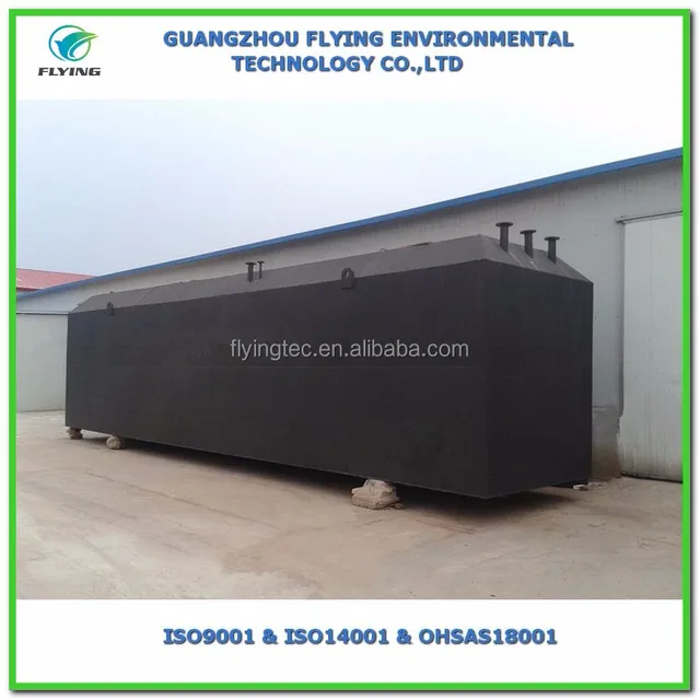 package sewage treatment plant for domestic and industrial