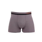 wholesale custom logo polyester spandex men boxers seamless fitness quick dry model men's underwear sexy china factory