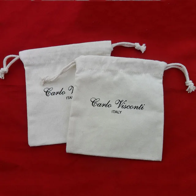 small canvas pouch for promotional gift cotton bags drawstring