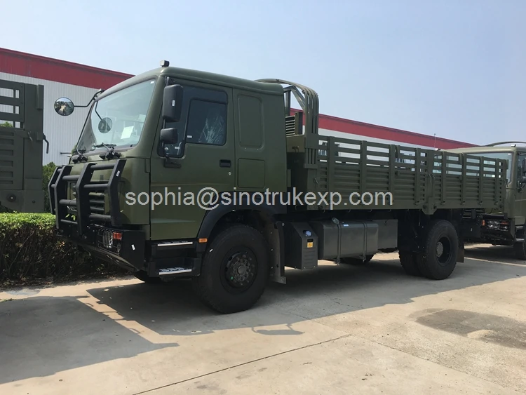 中国卡车豪沃全轮驱动卡车 336hp 货运卡车 4x4
