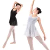Adult Girls Lyrical Ballet Dance Mesh Dress
