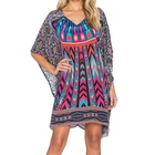 Yihao Boho Clothes Ladies Print Club Dress Fashion Maxi Long Sleeve Casual Women Dresses Clothes