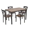 Antique Ash Wood Chinese Restaurant Tables And Chairs