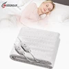 Portable 220 volt washable 100% polyester electric blanket heater