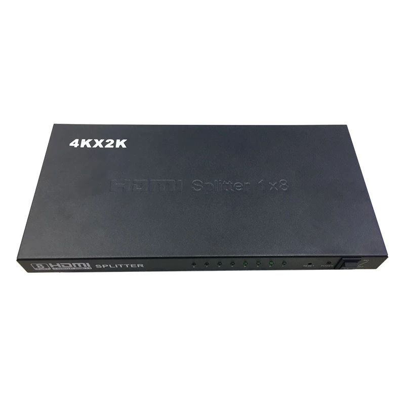4K 2k HDMI Splitter 1x8 8 Port HDMI Splitter 1 in 8 out For TV - ANKUX.COM