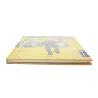 Custom printing decorating hardcover book with sew binding
