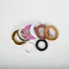 Decorative ABS Accesory For Hanging Curtain Rod Rings Plastic Eyelet