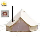 7m 6m 5m 4m 3m cotton canvas bell tent for glamping safari tent