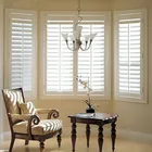 Good quality wood or pvc plantation shutter