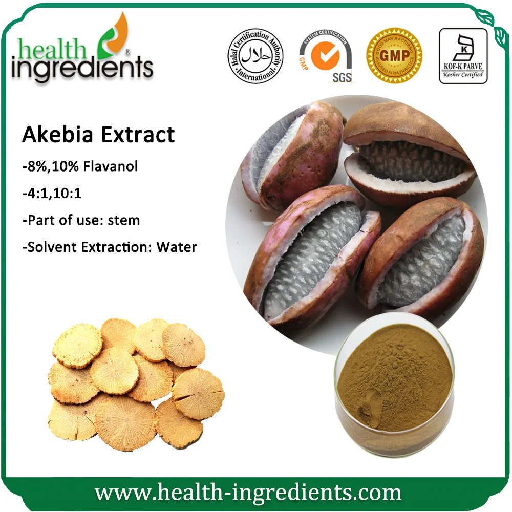 top quality natural akebia quinata fruit