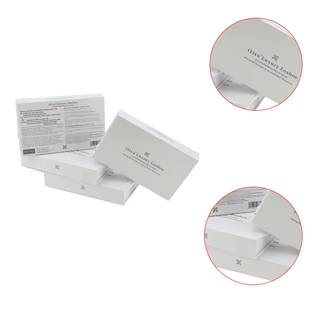 refined laser cut gift box customized white paper box for