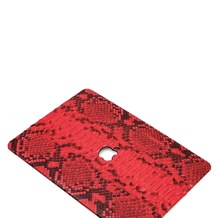 Luxury genuine python skin leather case for Mackbook air cover 11