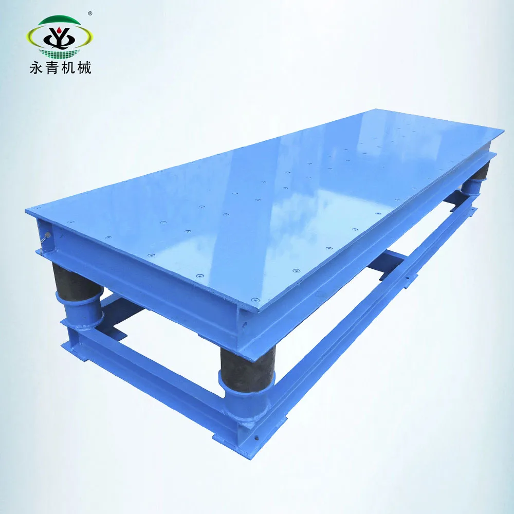 China hot sale mould vibrating table for cement and concrete