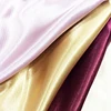 Changxing manufacturer 150gsm stain strip fabric, 280cm width satin wedding drapes for decoration