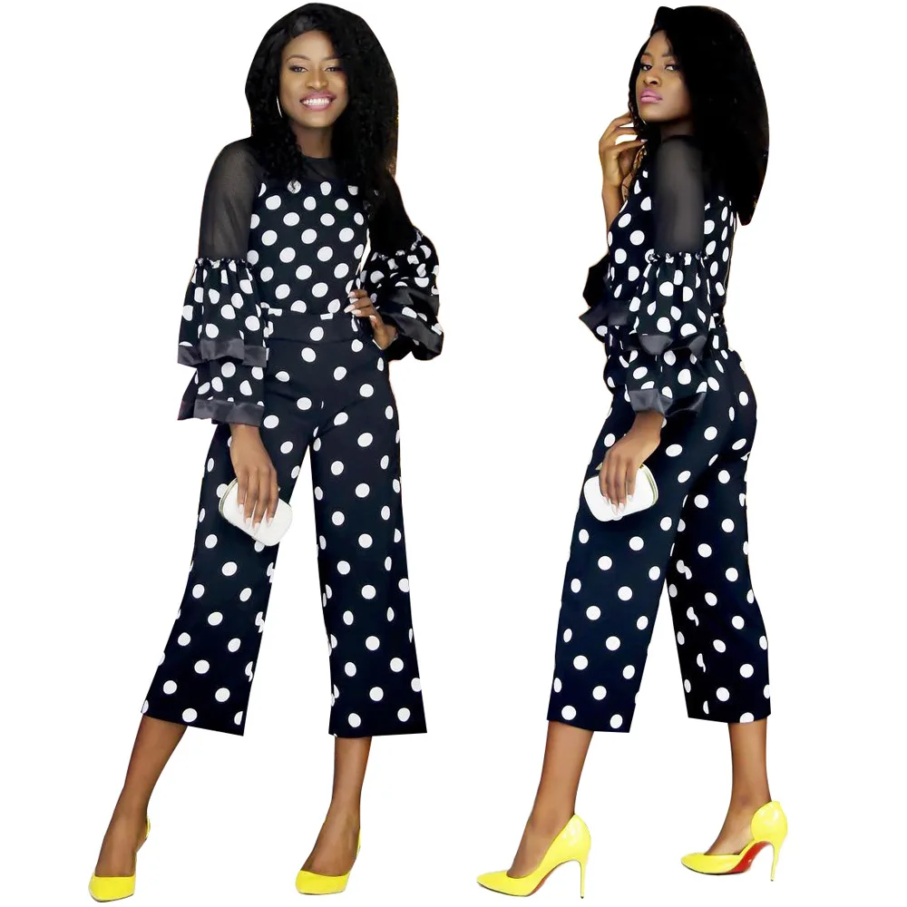 Women Fashion Elegent Lady Summer Dot Pants One Piece Jumpsuit Blue Summer 2019 Official Dress
Women Fashion Elegent Lady Summer Dot Pants One Piece Jumpsuit Blue Summer 2019 Official Dress