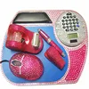 Pink rhinestone stationery promotional office gift set