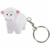 Custom PU Sheep Keychain Stress Toy