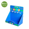Retail Store Used Hook Cardboard Counter Display Stand For Toys
