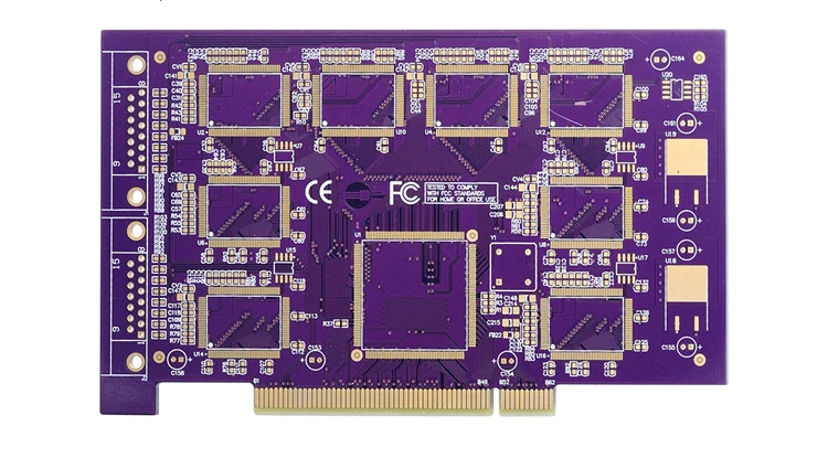 电子定制 6 层金手指多层 pcb,pcb 电路板设计, 电路板质量好,价格