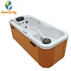 High Quality Acrylic Massage Bathtub 1 Person Hot Tub
