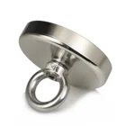 Fishing Magnet 1000LBS Pulling Force Magnetic Grade N52 Round Neodymium