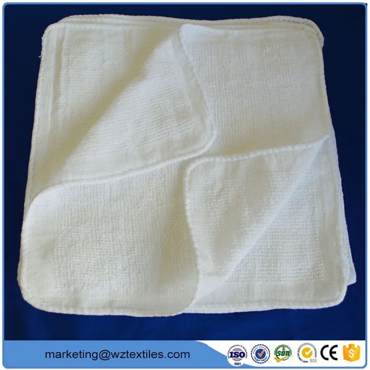sgs proved disposable airline face towel cotton