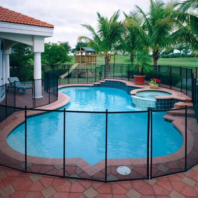High Quality Retractable Kids Baby Safety Used Portable Stainless Steel Mesh Pool Fence, Black
High Quality Retractable Kids Baby Safety Used Portable Stainless Steel Mesh Pool Fence, Black