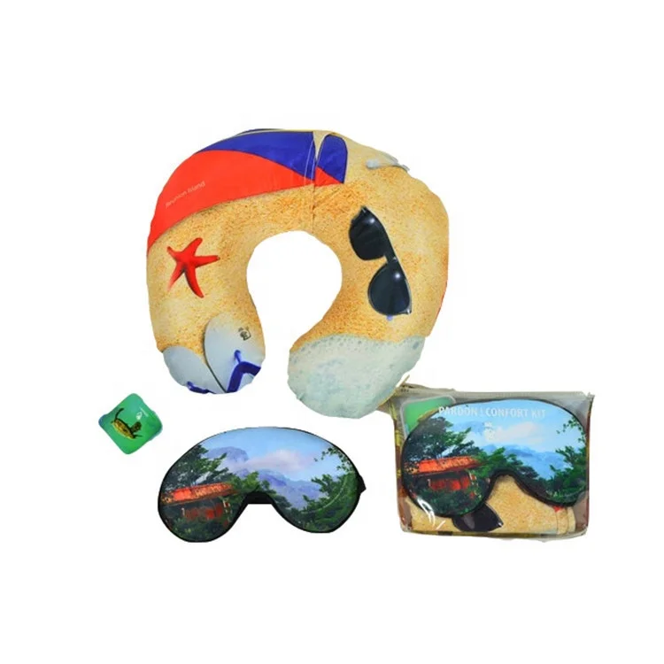 3 pcsairline amenity kit travel set including neck pillow eye mask and ear plug for travel use
3 pcsairline amenity kit travel set including neck pillow eye mask and ear plug for travel use