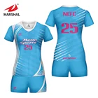 Factory OEM women's volleyball jerseys custom volleyball jersey design design your own volleyball jersey