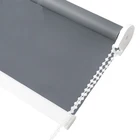 Simple color / jacquard pattern roller blind fabric for windows