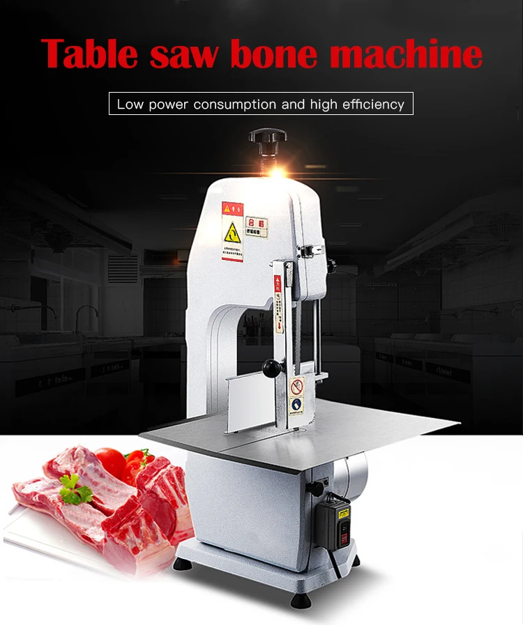 Factory Price Meat Bone Saw Machine Professional Cutting Frozen Meat Electric Butchers Bone Saw Machine Chicken Cutter supplier