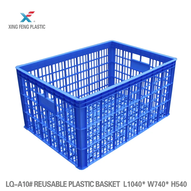 heavy duty plastic baskets for storage plastic fruit crates