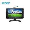 VTEX China TV Manufacturer Portable Rechargeable TV, Television, 12V DC LED TV with ISDB-T Tuner