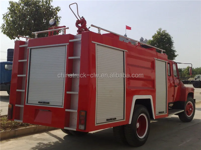 high performance 4x2 140hp 5cbm china water fire engine truck
