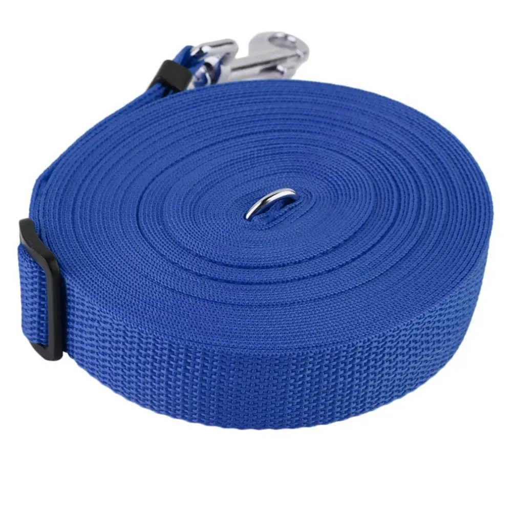 Long 10m Dog Pet Puppy Traction Rope Training Neck Strap Nylon Lead Leash Walk Hiking Training Safe Pet neck strap dog leashes