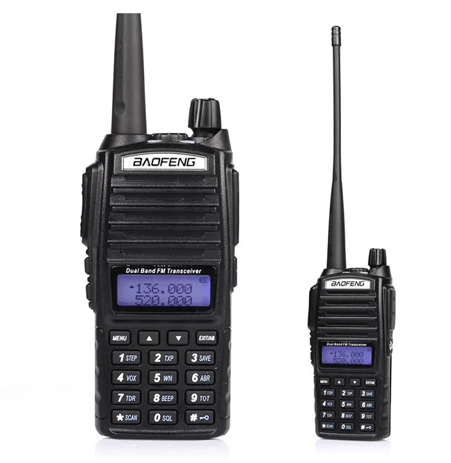 HOT Portable Two-way Radio Ricetrasmettitore Walkie Talkie 10 km CB Ham Radio amatoriale Per Vhf Uhf Dual Band UV 82 Baofeng UV82 UV- - ANKUX Tech Co., Ltd