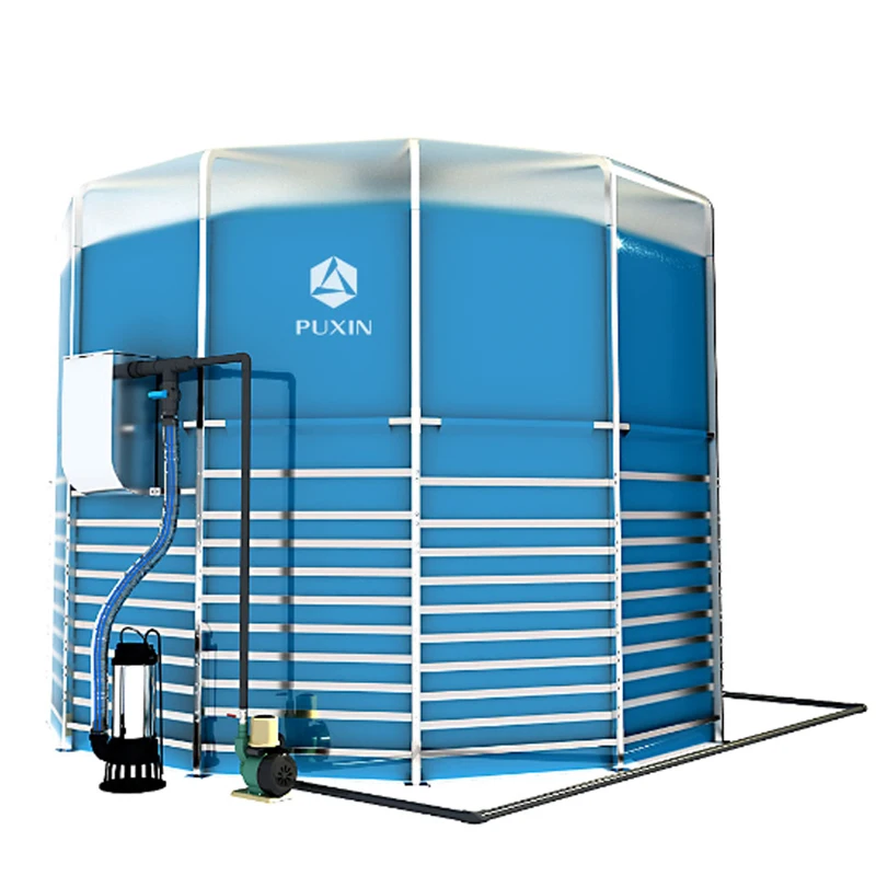 15m3 Portable Assembled Farm Waste Treatment Biogas Digester