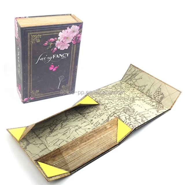 custom magnet folding paper flat pack box luxury magnetic gif