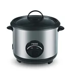 SRC-100K 1.0L/1.5L/1.8L stainless steel housing electric rice cooker with non-stick coating pot