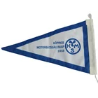 Textile Customized high quality Paper pennant flag /Custom sports pennants