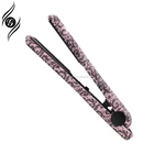ceramic leopard Print Hair Straightening Iron with 100% Ceramic Technology