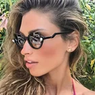 Wholesale Custom CE UV400 Protection Gafas de sol Half Frame Ladies Women Sunglasses Sun Glasses